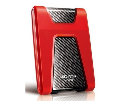 Внешний жесткий диск ADATA HD650 1Тб USB 3.1 Цвет красный AHD650-1TU31-CRD