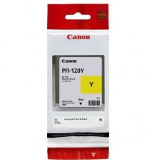 Картридж Canon PFI-120Y (yellow), 130 мл для TM-200/205/300/305                                                                                                                                                                                           