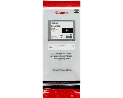 Картридж CANON PFI-320 BK, черный 2890C001