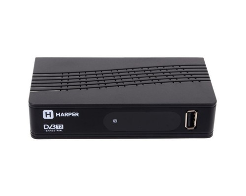 Цифровой телевизионный DVB-T2 ресивер HARPER HDT2-1202 H00001104