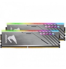 Модуль памяти 16GB Gigabyte DDR4 3200 DIMM Aorus RGB Silver Gaming Memory GP-AR32C16S8K2HU416R 2 pack Non-ECC, CL16, 1.35V, Kit (2x8GB), RTL GP-AR32C16S8K2HU416R  (804855)                                                                               