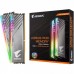 Модуль памяти 16GB Gigabyte DDR4 3200 DIMM Aorus RGB Silver Gaming Memory GP-AR32C16S8K2HU416R 2 pack Non-ECC, CL16, 1.35V, Kit (2x8GB), RTL GP-AR32C16S8K2HU416R  (804855)