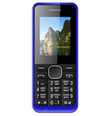 Мобильный телефон IRBIS SF06, 1.77 (128x160), 2xSimCard, Bluetooth, microUSB, MicroSD, Azure                                                                                                                                                              