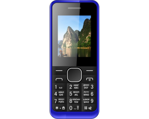 Мобильный телефон IRBIS SF06, 1.77 (128x160), 2xSimCard, Bluetooth, microUSB, MicroSD, Azure