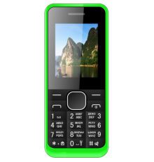 Мобильный телефон IRBIS SF06, 1.77 (128x160), 2xSimCard, Bluetooth, microUSB, MicroSD, Green                                                                                                                                                              