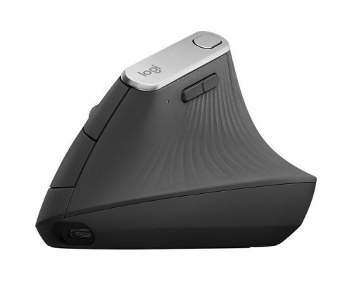 Мышь Logitech MX Vertical черный оптическая (4000dpi) беспроводная USB2.0 (4but)