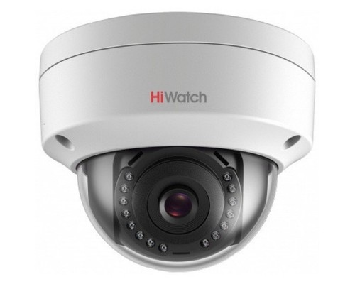 Видеокамера IP Hikvision HiWatch DS-I252 4-4мм цветная корп.:белый