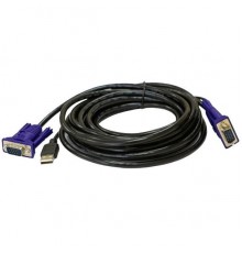 Кабель D-Link DKVM-CU5/B1A solid 5м черный                                                                                                                                                                                                                