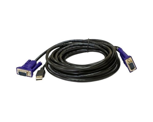 Кабель D-Link DKVM-CU5/B1A solid 5м черный