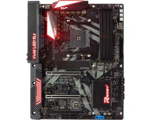 Материнская плата Biostar X470GT8, Socket AM4, AMD X470, 4xDDR4-2667, DVI-D+HDMI+DP, 3xPCI-Ex16, 3xPCI-Ex1, 6xSATA3(RAID 0/1/10), 1xM.2, 8 Ch Audio, GLan, (0+4)xUSB2.0, (5+2)xUSB3.1, 1xUSB3.1 Type-C™, 1xPS/2, ATX, RTL,