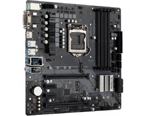 Материнская плата ASROCK Z390M PRO4, Socket 1151, Intel®Z390, 4xDDR4-2666, D-SUB+DVI-D+HDMI, 2xPCI-Ex16, 2xPCI-Ex1, 6xSATA3(RAID 0/1/5/10), 3xM.2, 8Ch Audio, 1xGLan, (0+3)xUSB2.0, (5+4)xUSB3.1, 1xUSB3.1 Type-C™, 2xPS/2, mATX, OEM