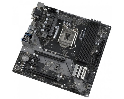 Материнская плата ASROCK Z390M PRO4, Socket 1151, Intel®Z390, 4xDDR4-2666, D-SUB+DVI-D+HDMI, 2xPCI-Ex16, 2xPCI-Ex1, 6xSATA3(RAID 0/1/5/10), 3xM.2, 8Ch Audio, 1xGLan, (0+3)xUSB2.0, (5+4)xUSB3.1, 1xUSB3.1 Type-C™, 2xPS/2, mATX, OEM