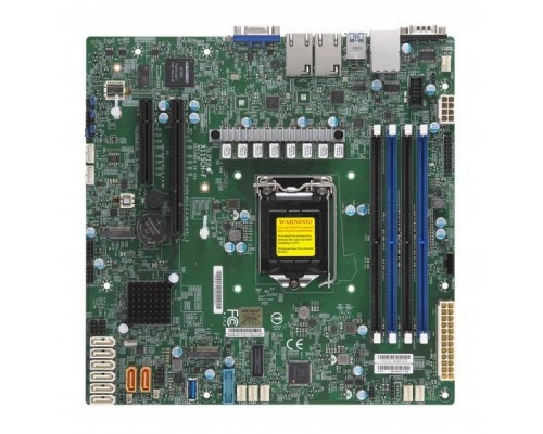 Материнская Плата SuperMicro MBD-X11SCH-F-O Soc-1151 iC246 mATX 4xDDR4 8xSATA3 SATA RAID i210 2хGgbEth Ret