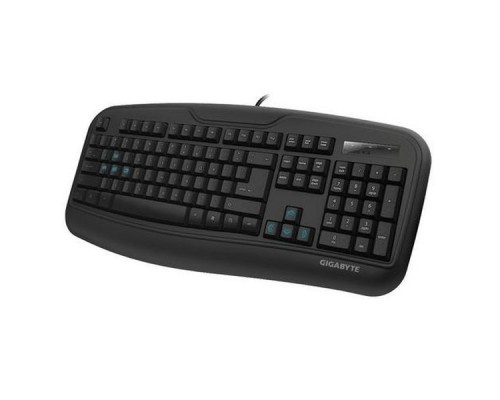 Клавиатуры Gigabyte FORCE K3 Gaming Keyboard, USB 2.0, Membrane,Key Profile-Standard, Matt Black  (543242)