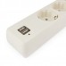 Сетевой фильтр Сетевой фильтр Гарнизон ЕНW-6-USB 1.8 м 5 евророзеток и 2 USB 2A, белый.