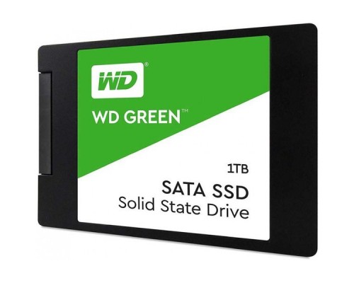 Твердотельный накопитель SSD WD Green 3D NAND WDS100T2G0A 1ТБ 2,5