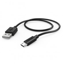 Кабель Hama 00178328 micro USB B (m) USB A(m) 0.6м черный                                                                                                                                                                                                 