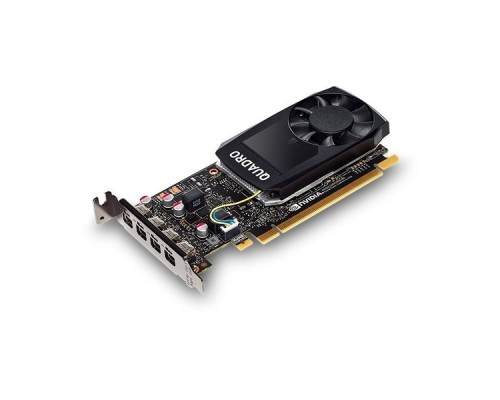 Видеокарта NVIDIA QUADRO P1000 (VCQP1000BLK-5) 4GB,PCIEX16 GEN3