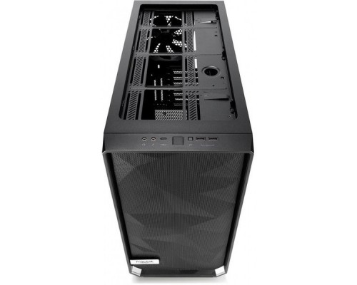 Корпус Fractal Design Meshify S2 Blackout TG Dark черный без БП E-ATX 5x120mm 4x140mm 2xUSB3.0 audio bott PSU