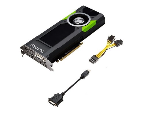 Видеокарта NVIDIA QUADRO RTX5000 (VCQRTX5000-BSP) VCQRTX5000-PB PCI-Express x16 Gen 3.0 16 GB GDDR6X 256-bit, SLI , HDCP 2.2, HEVC and HDMI 2.0b support  1x DP to DVI-D SL