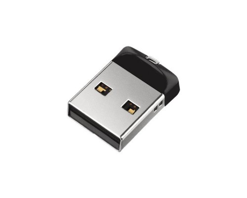 Флеш Диск Sandisk 16Gb Cruzer Fit SDCZ33-016G-G35 USB2.0 черный