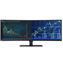 Монитор Lenovo ThinkVision P44w-10 43.4 HDR 400  32:10 DWUXGA (3840x1200) VA , 6ms, CR 3000:1, BR 380, 178/178, 2xHDMI 2.0, 1xDP1.4, 2xUSB-C, USB HUB (4xUSB 3.1), 1xAudio Out(3.5 mm), LTS, 3YR Exchange                                                 