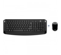 Клавиатура + мышь HP 300 USB беспроводная                                                                                                                                                                                                                 