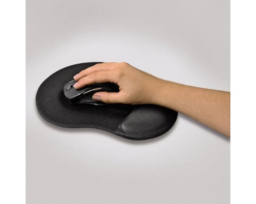 Коврик для мыши Hama Ergonomic черный Коврик для мыши Hama Ergonomic черный