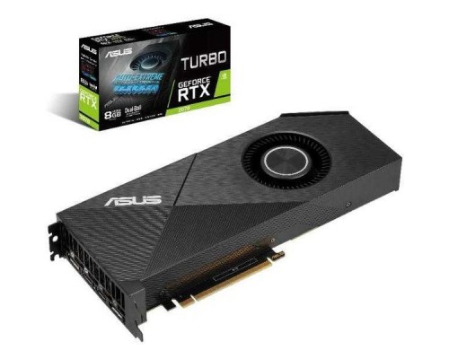 Видеокарта TURBO-RTX2070-8G-EVO /RTX2070,HDMI*2,DP*2,8GD6 , RTL