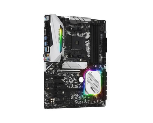 Материнская плата AMD B450 SAM4 ATX B450 STEEL LEGEND ASROCK