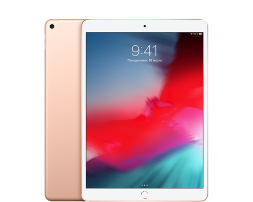 Планшет Apple iPad Air 10.5-inch Wi-Fi + Cellular 64GB - Gold [MV0F2RU/A]  (2019)