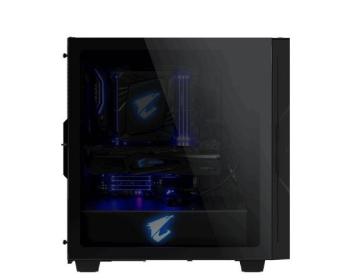 Корпус AC300G ATX CASE/GPU:400mm/BLK GB-AC300G