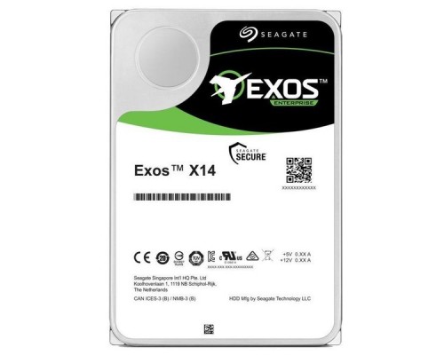 Жесткий диск 12.0 Tb SATA-III Seagate Exos X14 (Enterprise Capacity) ST12000NM0008 7200rpm 256Mb