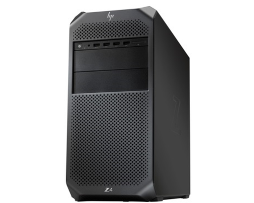 ПК HP Z4 G4 Xeon W-2125 (4)/16Gb/1Tb 7.2k/SSD256Gb/DVDRW/Windows 10 Professional 64/GbitEth/750W/клавиатура/мышь/черный