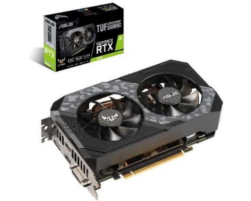 Видеокарта TUF-RTX2060-O6G-GAMING RTX2060,DVI,HDMI*2,DP,6G,D6 RTL