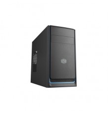 Корпус COOLER MASTER MasterBox E300L MidiTower без Б/П MicroATX MiniITX Цвет черный / синий MCB-E300L-KN5N-B01                                                                                                                                            