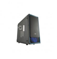 Корпус COOLER MASTER MasterBox E500L (Side Window Panel Version) MidiTower без Б/П ATX MicroATX MiniITX Цвет черный / синий MCB-E500L-KA5N-S00                                                                                                            