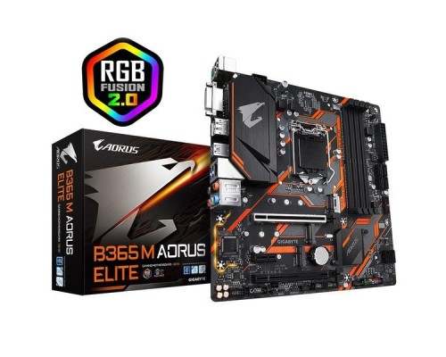 Материнская плата B365 S1151 MATX B365 M AORUS ELITE GIGABYTE