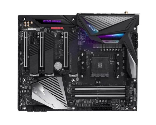 Материнская плата GigaByte X570 AORUS MASTER SAM4 AMD X570 3xPCI-E 2xGbLAN SATA  ATX 4DDR4 (RTL)