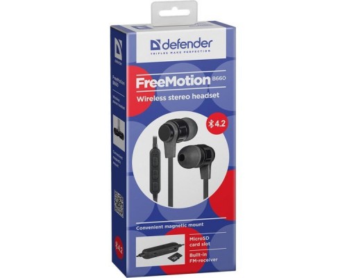 Гарнитура FREEMOTION B660 BLACK 63660 DEFENDER