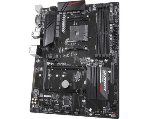 Материнская плата GigaByte B450 GAMING X SAM4 AMD B450 2xPCI-E DVI+HDMI GbLAN SATA RAID ATX 4DDR4 (RTL)