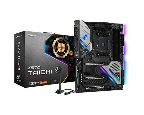 Материнская плата Asrock X570 TAICHI Soc-AM4 AMD X570 4xDDR4 ATX AC`97 8ch(7.1) GbLAN RAID+HDMI