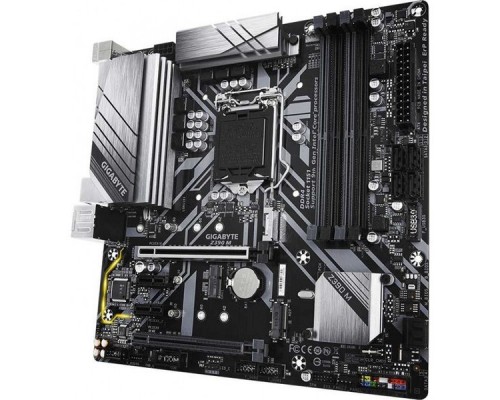 Материнская плата Gigabyte Z390 M S1151 Z390 2xPCI-E DVI+HDMI+DP GbLAN SATA RAID Micro-ATX 4DDR4 (RTL)