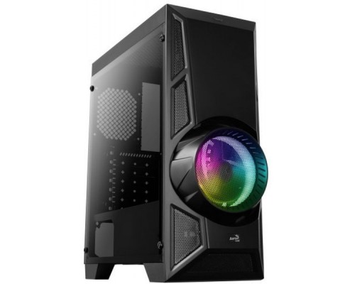 Корпус Aerocool Aero Engine RGB-G-BK-v2 черный без БП