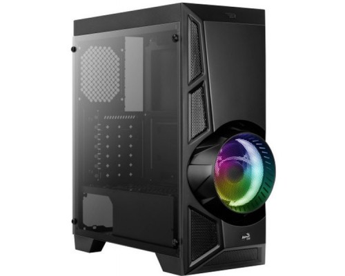 Корпус Aerocool Aero Engine RGB-G-BK-v2 черный без БП