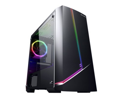 Корпус Formula M-11B черный без БП mATX 4x120mm 2x140mm 2xUSB2.0 2xUSB3.0 audio bott PSU