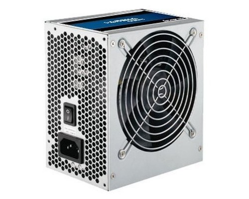 Блок питания Chieftec 400W OEM (GPB-400S) ATX 2.3, 80 PLUS, 80% эфф, Active PFC, 120mm fan, Silver