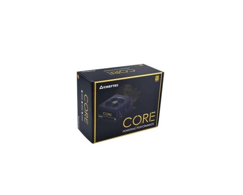 Блок питания Chieftec Core BBS-500S (ATX 2.3, 500W, 80 PLUS GOLD, Active PFC, 120mm fan) Retail