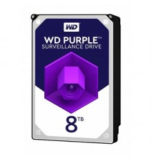 Жесткий диск 8TB WD82PURZ, Purple, DV&NVR, SATA3, Cache 256MB,                                                                                                                                                                                            