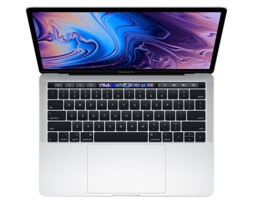 Ноутбук Apple 13-inch MacBook Pro, Touch Bar (2019), 2.4GHz quad-core 8thgen. Intel Core i5 TB up to 4.1GHz, 8GB, 256GB SSD, Intel Iris Plus Graphics 655, Silver